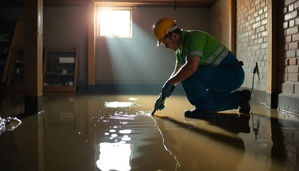 Professional water damage restoration services in Tate, GA